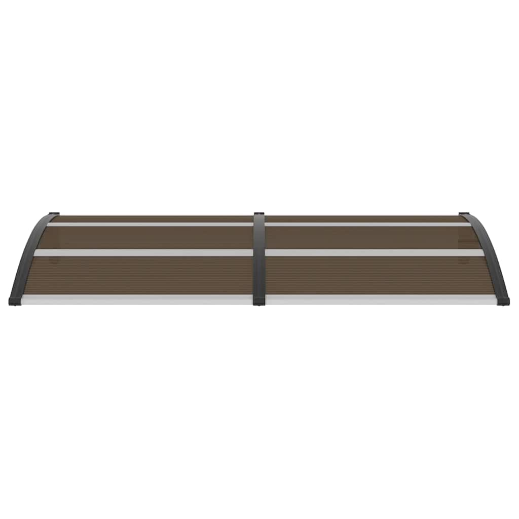 Pensilina per Porta Nera 200x100 cm in PC 45635