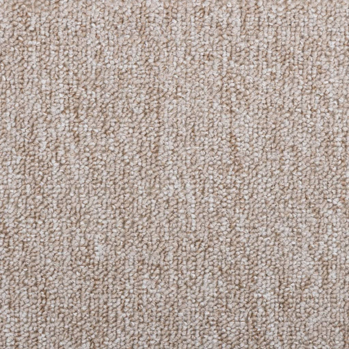 Tappetini per scale 15 pz 65x24x4 cm Marrone chiaro Semicircolari Grandi 133886