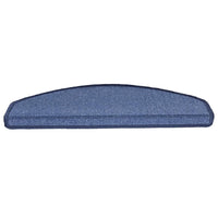 Tappetini per Scale 15 pz Blu 65x24x4 cm 133891