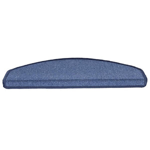 Tappetini per Scale 15 pz Blu 65x24x4 cm 133891