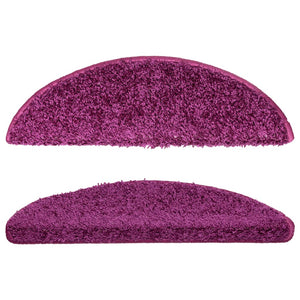 Tappetini per Scale 15 pz Viola 56x20 cm cod mxl 69365