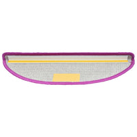 Tappetini per Scale 15 pz Viola 65x21x4 cm