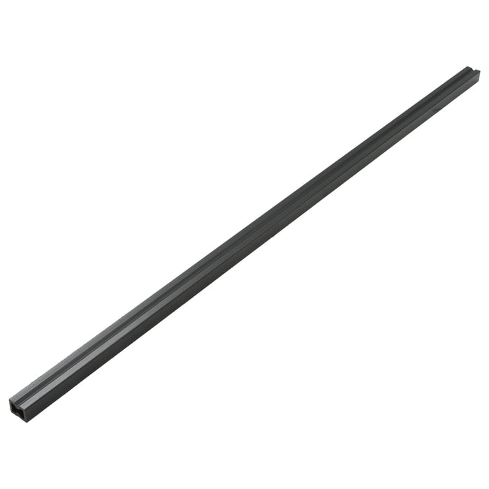 Pavimento Esterni in WPC Cavo Accessori 10m² 2,2m Marrone Scuro 275718