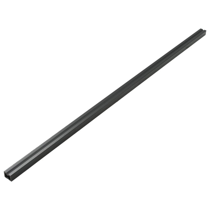 Pavimento Esterni in WPC Cavo Accessori 30m² 2,2m Marrone Scuro 275722