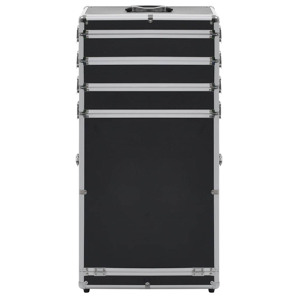 Valigia Trolley per Cosmetici in Alluminio Nerocod mxl 83043