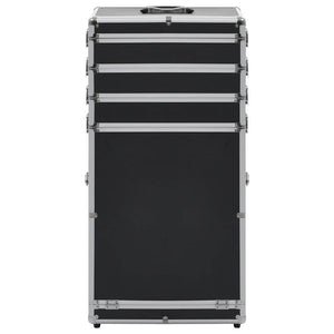 Valigia Trolley per Cosmetici in Alluminio Nerocod mxl 83043