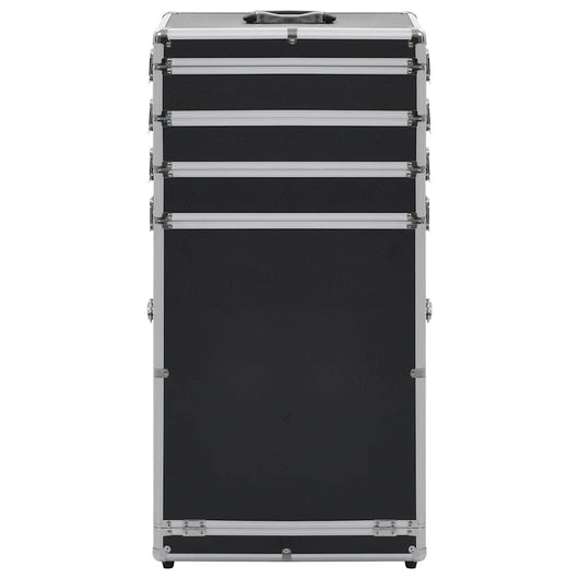 Valigia Trolley per Cosmetici in Alluminio Nerocod mxl 83043