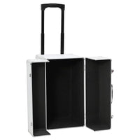 Valigia Trolley Pilota 47x39x27 cm in Alluminio Argento 91844