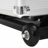 Valigia Trolley Pilota 47x39x27 cm in Alluminio Argento  cod mxl 66147