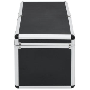 Valigette 2 pz in Alluminio Nero 91851