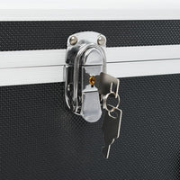 Valigette 2 pz in Alluminio Nero 91851