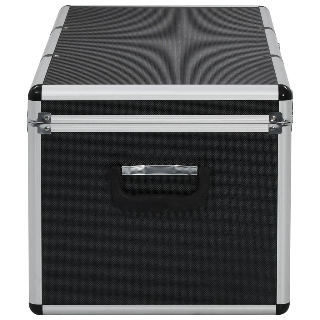 Scatole portaoggetti 3 pezzi alluminio nero 02_0003233