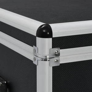 Scatole portaoggetti 3 pezzi alluminio nero 02_0003233