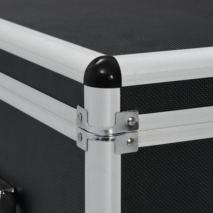 Scatole portaoggetti 3 pezzi alluminio nero 02_0003233