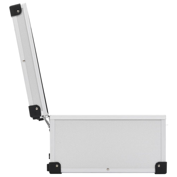 Custodia CD per 80 CD in Alluminio ABS Argento 91854