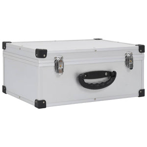 Custodia CD per 60 CD in Alluminio ABS Argento 91856