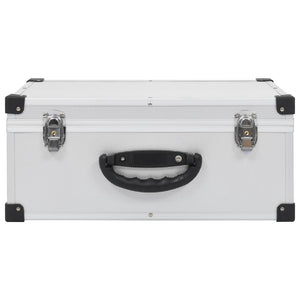 Custodia CD per 60 CD in Alluminio ABS Argento 91856