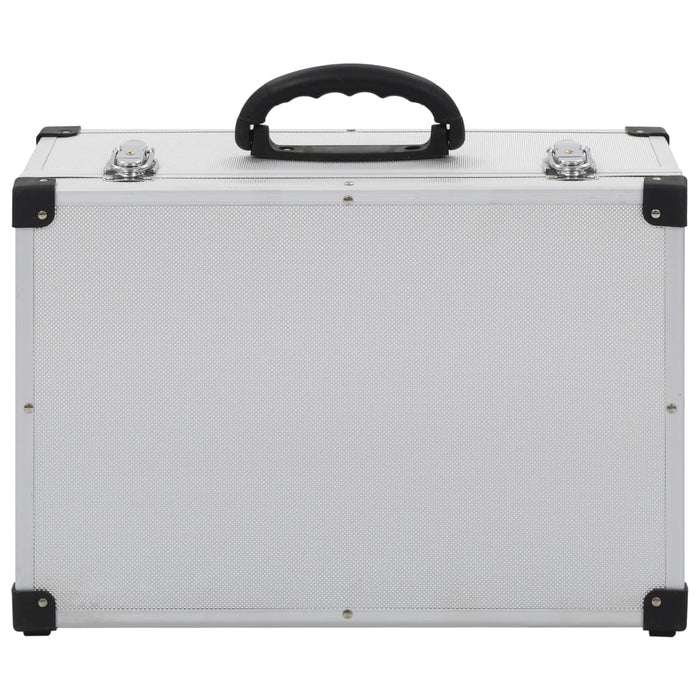 Custodia CD per 60 CD in Alluminio ABS Argento 91856