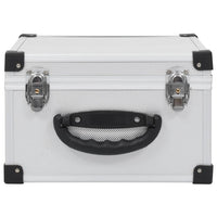 Custodia CD per 40 CD in Alluminio ABS Argento 91858