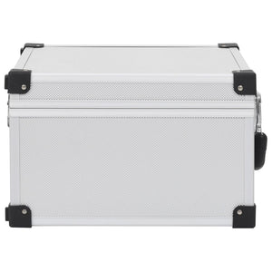 Custodia CD per 40 CD in Alluminio ABS Argento 91858