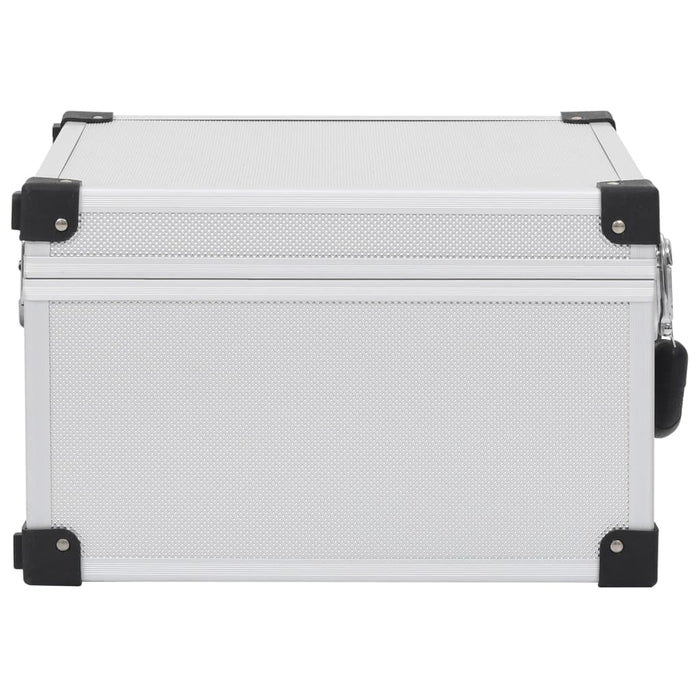 Custodia CD per 40 CD in Alluminio ABS Argento 91858