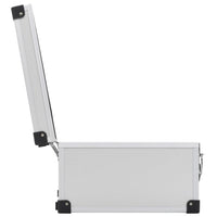 Custodia CD per 40 CD in Alluminio ABS Argento 91858