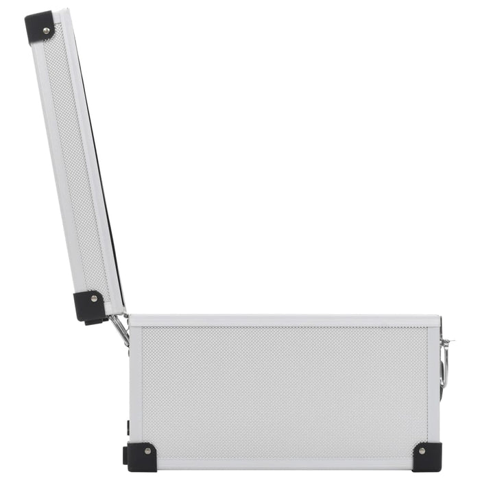 Custodia CD per 40 CD in Alluminio ABS Argento 91858