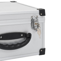 Custodia CD per 40 CD in Alluminio ABS Argento 91858