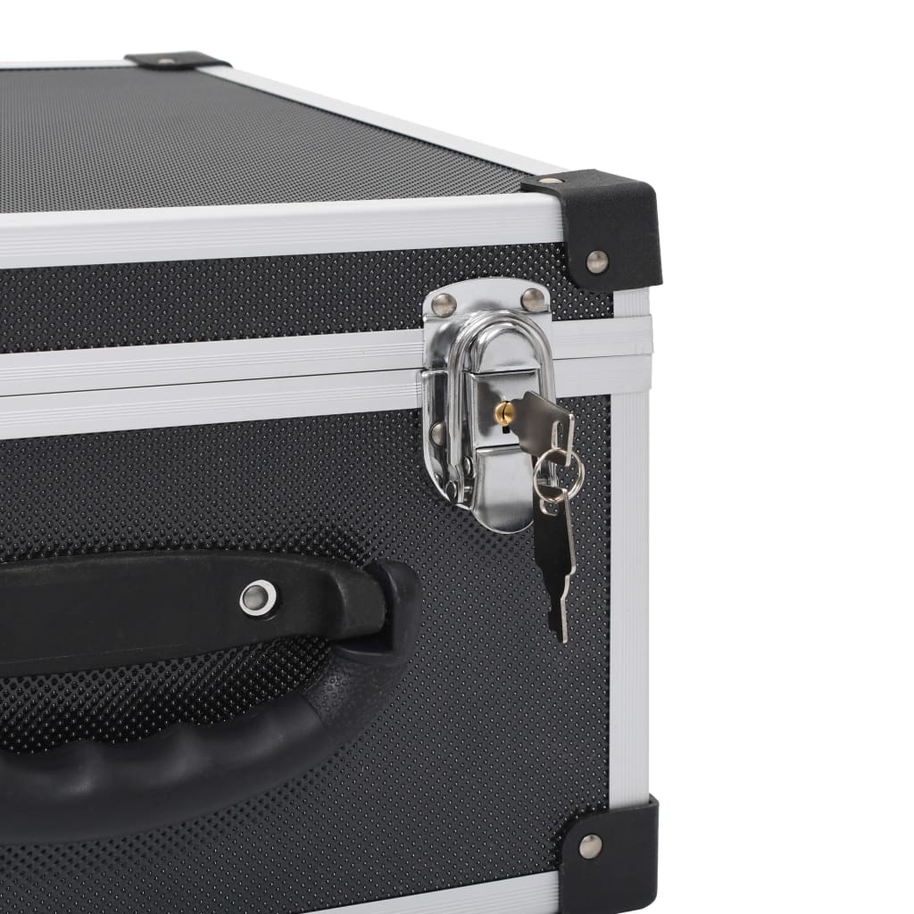 Custodia CD per 40 CD in Alluminio ABS Nero 91859