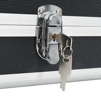 Custodia per Pistola Nera 118x38x12 cm in Alluminio 91863