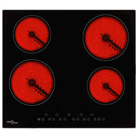 Piano Cottura in Ceramica con 4 Zone e Controlli Touch 6000 Wcod mxl 127685