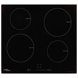 Piano Cottura a Induzione 4 Zone e Controlli Touch Vetro 7000 W