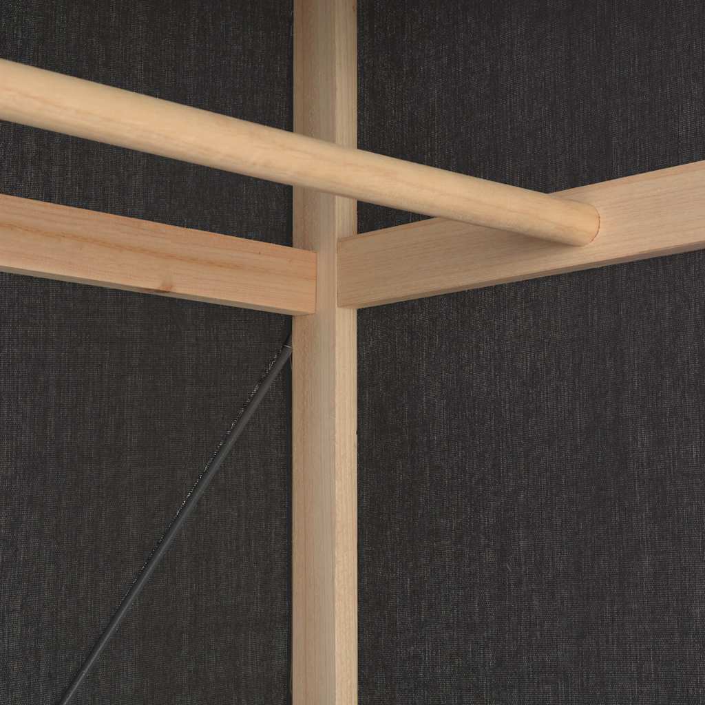 Armadio Grigio 79x40x170 cm in Tessuto 248193