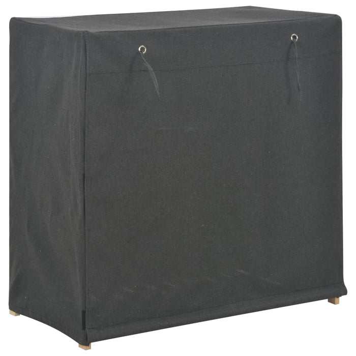 Scarpiera con Rivestimento Grigia 79x40x80 cm in Tessuto cod mxl 40925