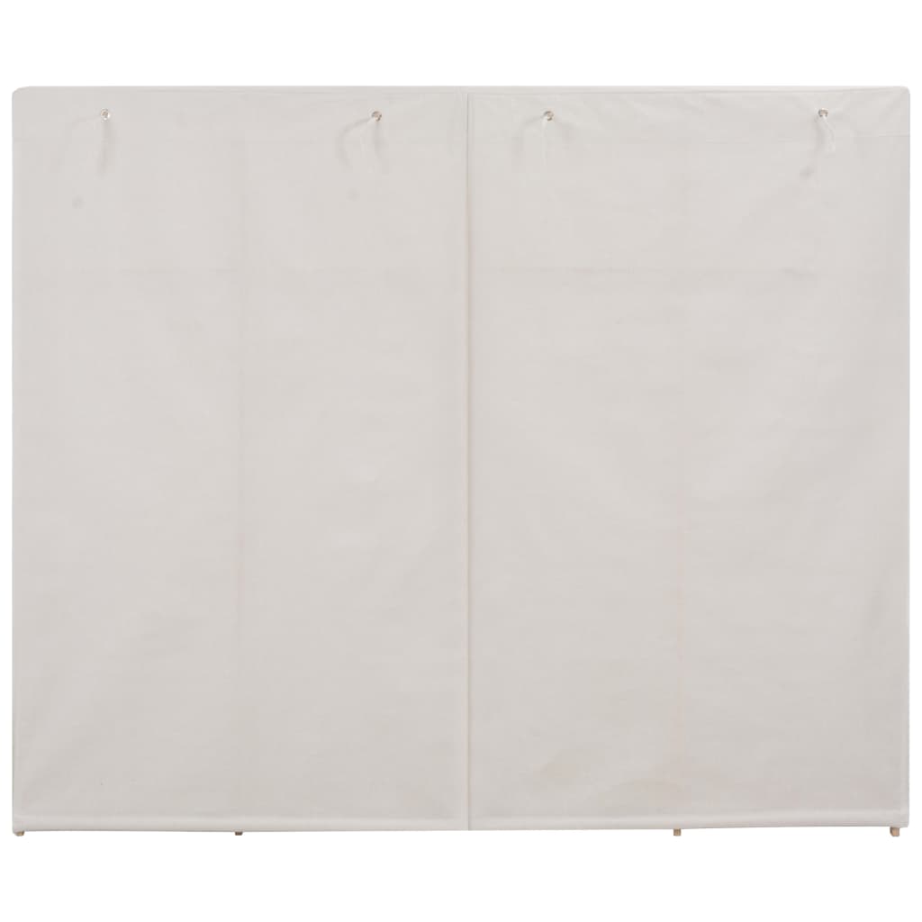 Armadio Bianco 200x40x170 cm in Tessuto cod mxl 64873