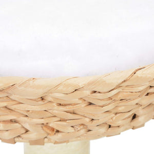 Tiragraffi tiragraffi per gatti in nicchia, peluche in sisal seagrass beige 3702283