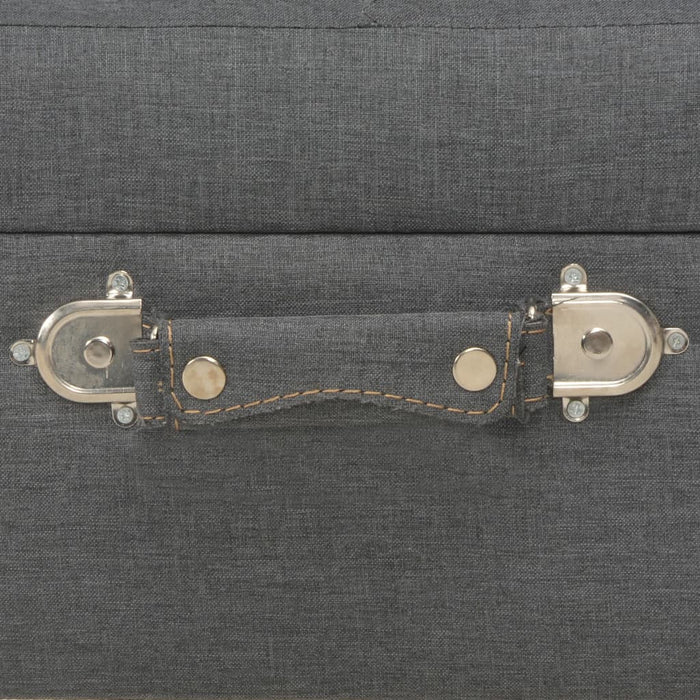 Sgabelli contenitori 3 pezzi tessuto grigio scuro 02_0021224