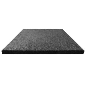 Piastrelle Anticaduta 6 pz in Gomma 50x50x3 cm Nero cod mxl 39797