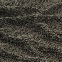 Copriletto in Cotone 160x210 cm Antracite/Marrone