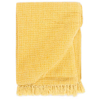 Copriletto in Cotone 125x150 cm Giallo Senape  cod mxl 71625