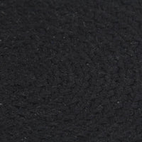 Tovagliette 4 pz Nero Neutro 38 cm Rotonde in Cotone  cod mxl 62029