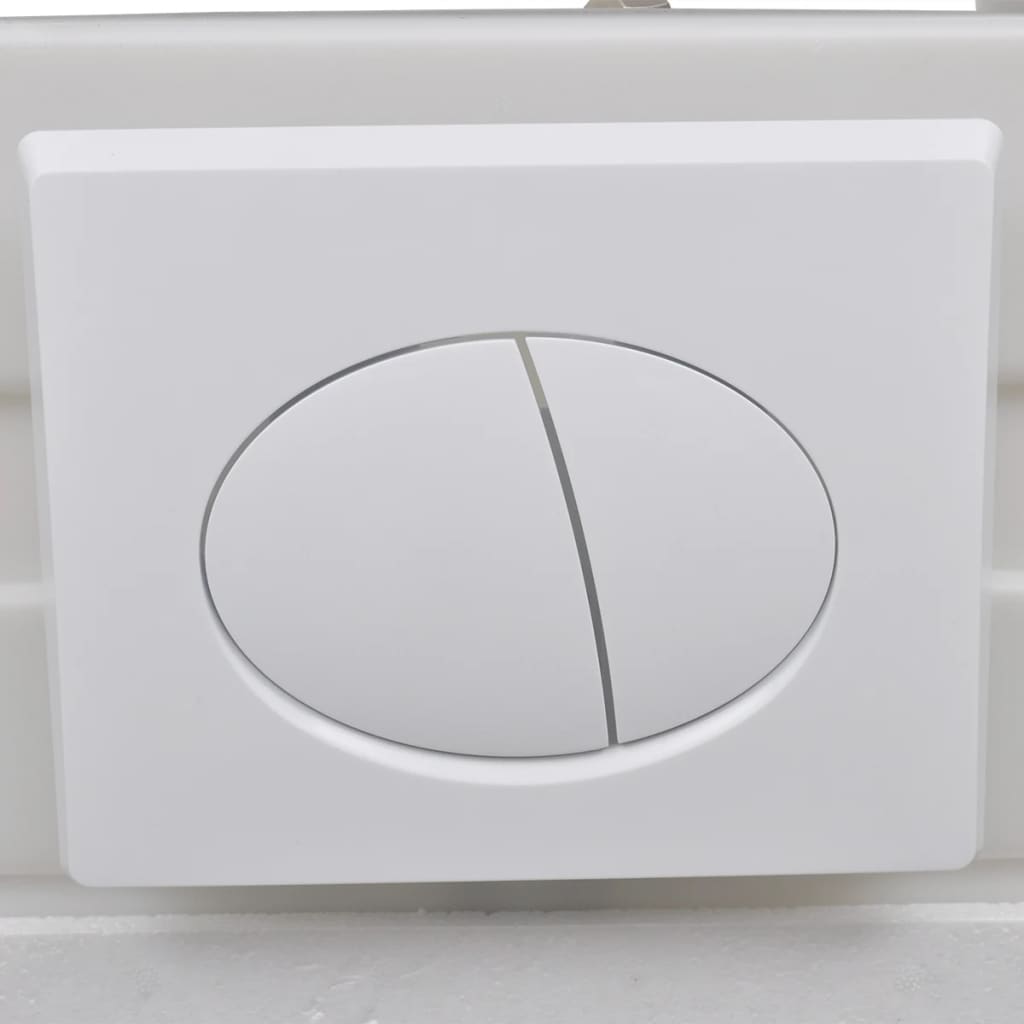 Wc sospeso con cassetta di scarico in ceramica bianca nascosta 02_0003570