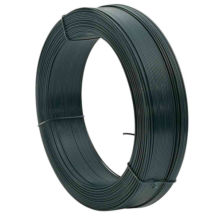 Filo per Recinzioni 250m 0,9/1,4 mm in Acciaio Verde Nerastrocod mxl 102953