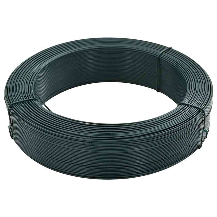 Filo per Recinzioni 250m 0,9/1,4 mm in Acciaio Verde Nerastro 144474
