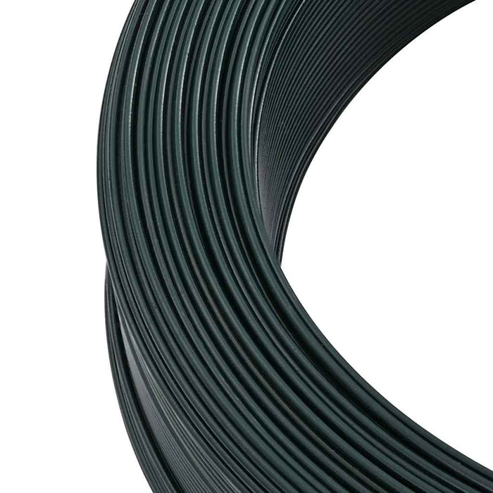Filo per Recinzioni 250m 2,3/3,8 mm in Acciaio Verde Nerastro 144480