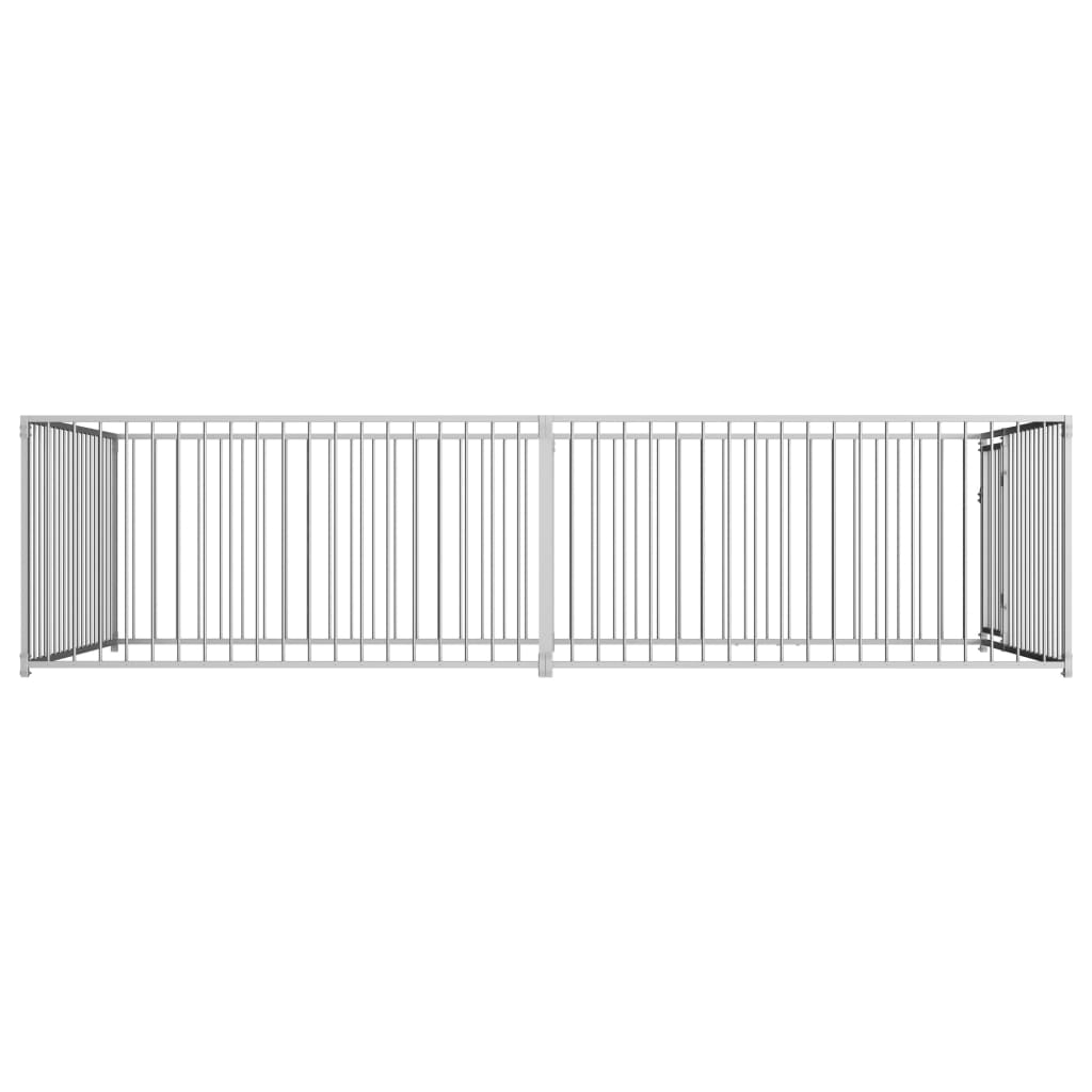 Canile da Esterno 200x400x100 cm cod mxl 42728