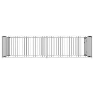 Cuccia da esterno gabbia recinto per animali box per cani da esterno 100 cm 02_0000345