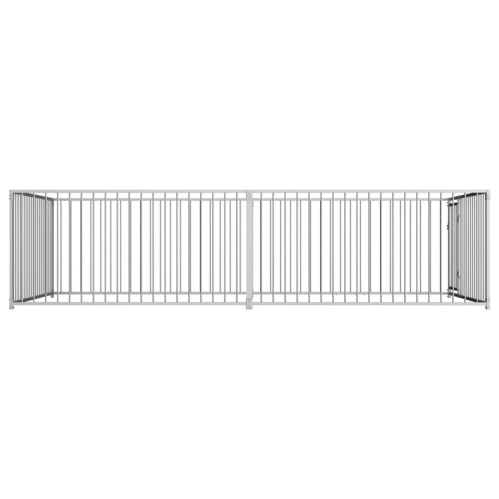 Cuccia da esterno gabbia recinto per animali box per cani da esterno 100 cm 02_0000345