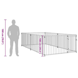 Canile da Esterno 200x400x100 cm 144490