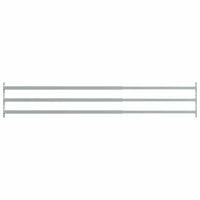 Barre di Sicurezza per Finestra Regolabili 3 pz 710-1200 mm 144516